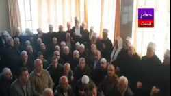 بيان الهيئة الروحية والزمنية في قرية حضر، بالجولان السوري يؤكد على الانتماء الوري للقرية 13 ديسمبر 2024