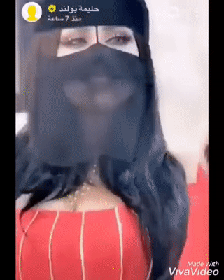 حليمة بولند ترقص بالبرقع على الأنغام الخليجية، سبتمبر 2019