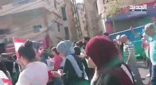 مظاهرات في صور اللبنانية ضد نبيه بري، أكتوبر 2019