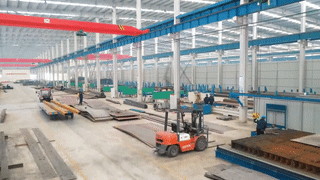 SAFS steel structure space frame factory display