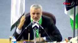 اسماعيل هنية ينشد 