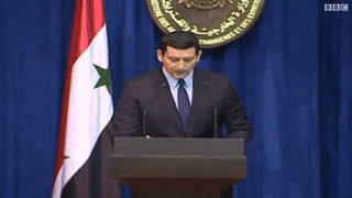 جهاد مقدسي يعترف بوجود اسلحة كيماوية لدى سوريا يوليو 2012