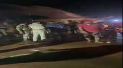 موقع تحطم طائرة الركاب الهندية القادمة من دبي إلى كلكتا، 7 أغسطس 2020.