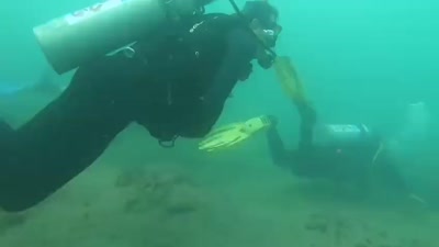 Abdullah Al Khalifa on a diving trip in Israel, August 2021