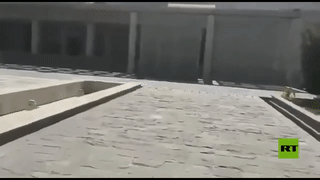 مقطع نشرته طالبان من داخل ضريح أحمد شاه مسعود، 7 سبتمبر 2021