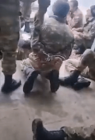 اسر قوات تابعة للجيش الأرميني على يد الجيش الأذري بعد اشتباكات نوفمبر 2021