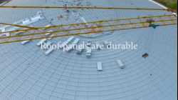 Steel structure dome roof