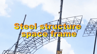Large capacity storage steel structure building