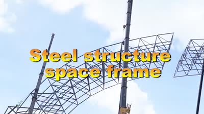 Large capacity storage steel structure building