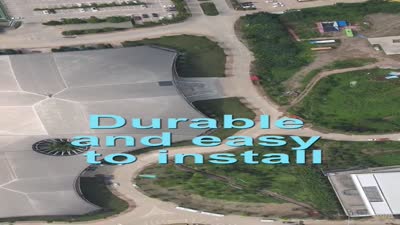 Stadium building roof structure