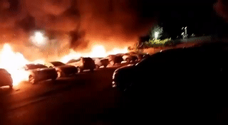 Demonstrations in Lod, May 11, 2021