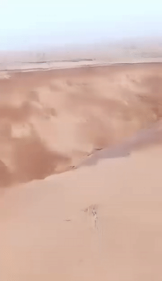 فالق بطول كيلومتر شمال دارفور بعد زلزال يوليو 2024