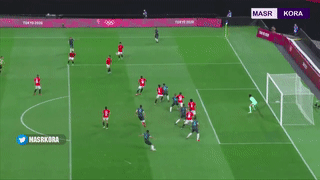 من مباراة مصر والأرجنتين، أولمبياد طوكيو، 25 يوليو 2021