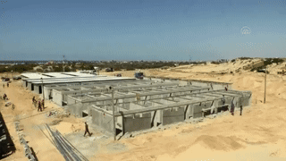 بناء مستشفى ميداني في غزة لعلاج فيروس كورونا