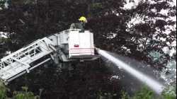 دمار كنيسة مارجرجس القبطية المصرية في كندا، أغسطس 2021