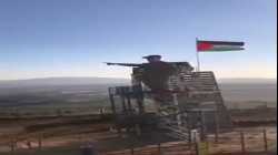 حزب الله ينصب تمثالا لقاسم سليماني في مارون الراس على الحدود اللبنانية الإسرائيلية، فبراير 2020