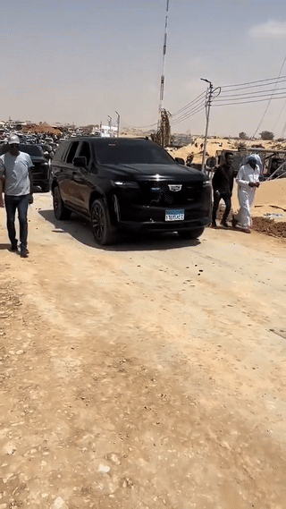 موكب إبراهيم العرجاني رئيس اتحاد القبائل العربية، مايو 2024