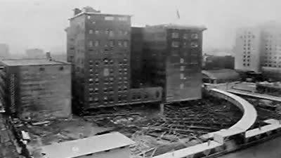 In 1930, the Indiana Bell building was rotated 90. Over a month, 22 million lb structure was moved 15inh, all while 600 employees still worked there.