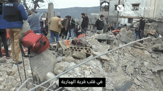 الغارة الإسرائيلية على الهبارية، جنوب لبنان، 27 مارس 2024