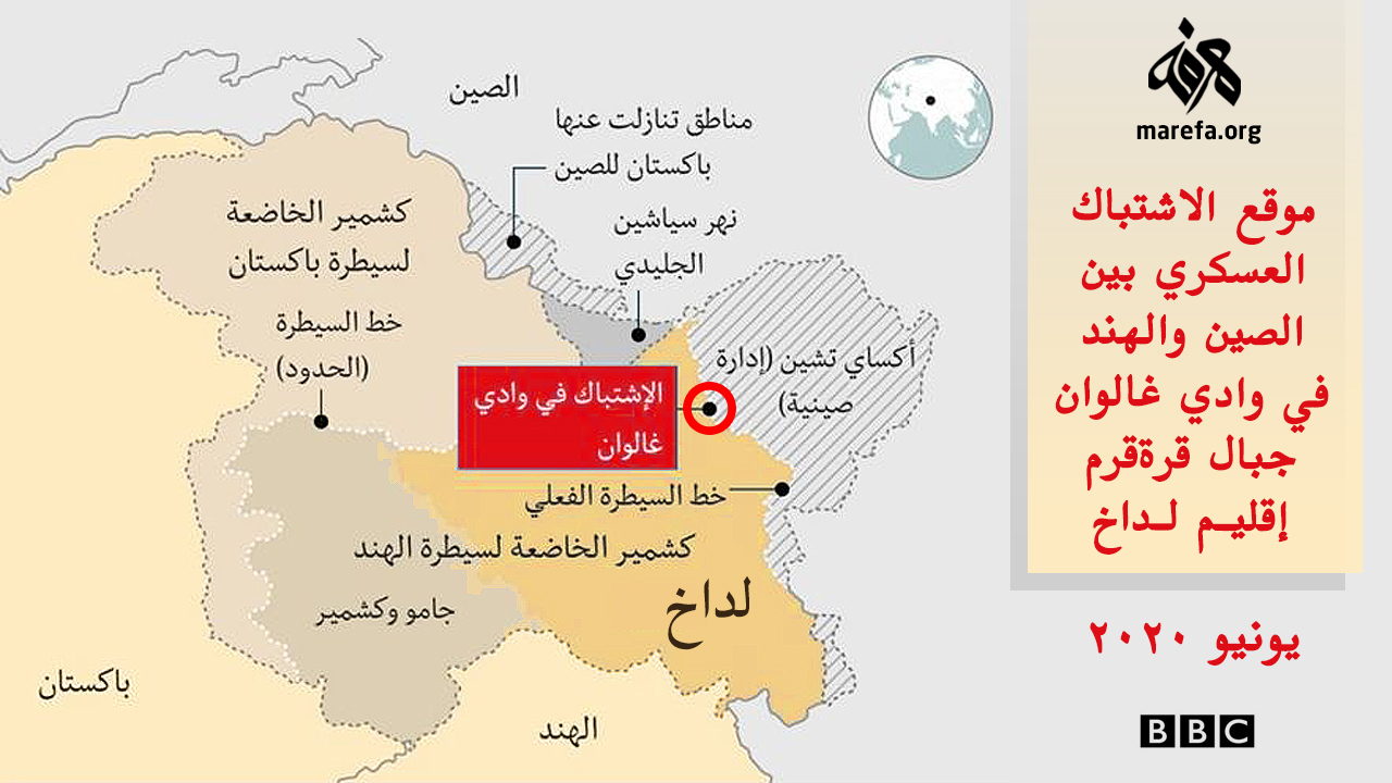 تقرير صيني عن اشتباكات لداخ بين الصين والهند في 2020