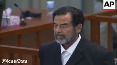وصايا صدام حسين للشعب العراقي قبل إعدامه