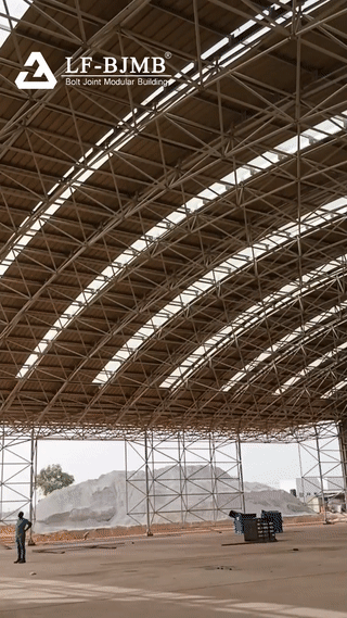 Nigeria long span space frame  construction
