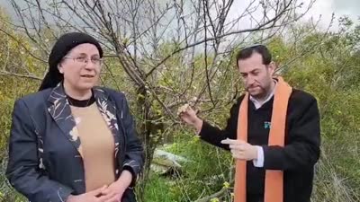 أوريت ستروك تحتفل بتراجع الكنيست بسن قانون العودة لشمال السامرة، 21 مارس 2023