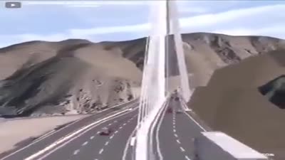 تصور لجسر النور أو جسر القرن الأفريقي