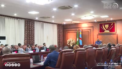 الشيخ شخبوط آل نهيان يزور فيلكس تشيكدي رئيس جمهورية الكونغو الديمقراطية، 19 يوليو 2023