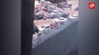 تبادل إطلاق النار بين عناصر الأمن اللبناني حول محطة وقود في بعبدا، لبنان، 6 يوليو 2021