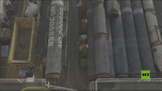 مد الأنبوب الأخير من نوردستريم-2، 7 سبتمبر 2021