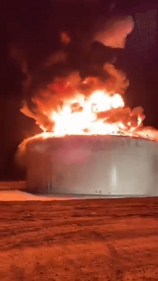 Trans-Israel pipeline Fire, 11 may 2021