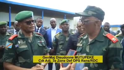 تركيا ترسل معدات عسكرية للجيش الكونغولي في جوما