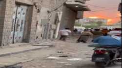 مشاهد للحرائق التي خلفتها الغارات الإسرائيلية على ميناء الحديدة باليمن 20 يوليو 2024