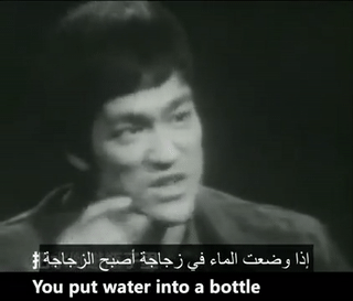 لقاء نادر لبروس لي