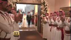 الزفة الأردنية ترافق الأميرة إيمان ابنة الملك عبدالله الثاني بن الحسين، وجميل ألكساندر ترميوتس