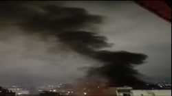 غارة اسرائيلية على منطقة بناء سكي بمنطقة رأس النبع ببيروت 10 أكتوبر 2024