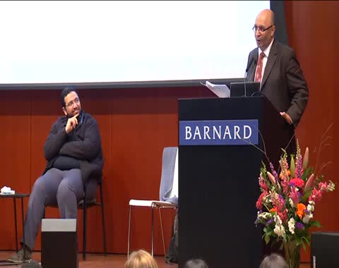 بلال فضل في ندوة مصر، بجامعة لكلومبيا 2012