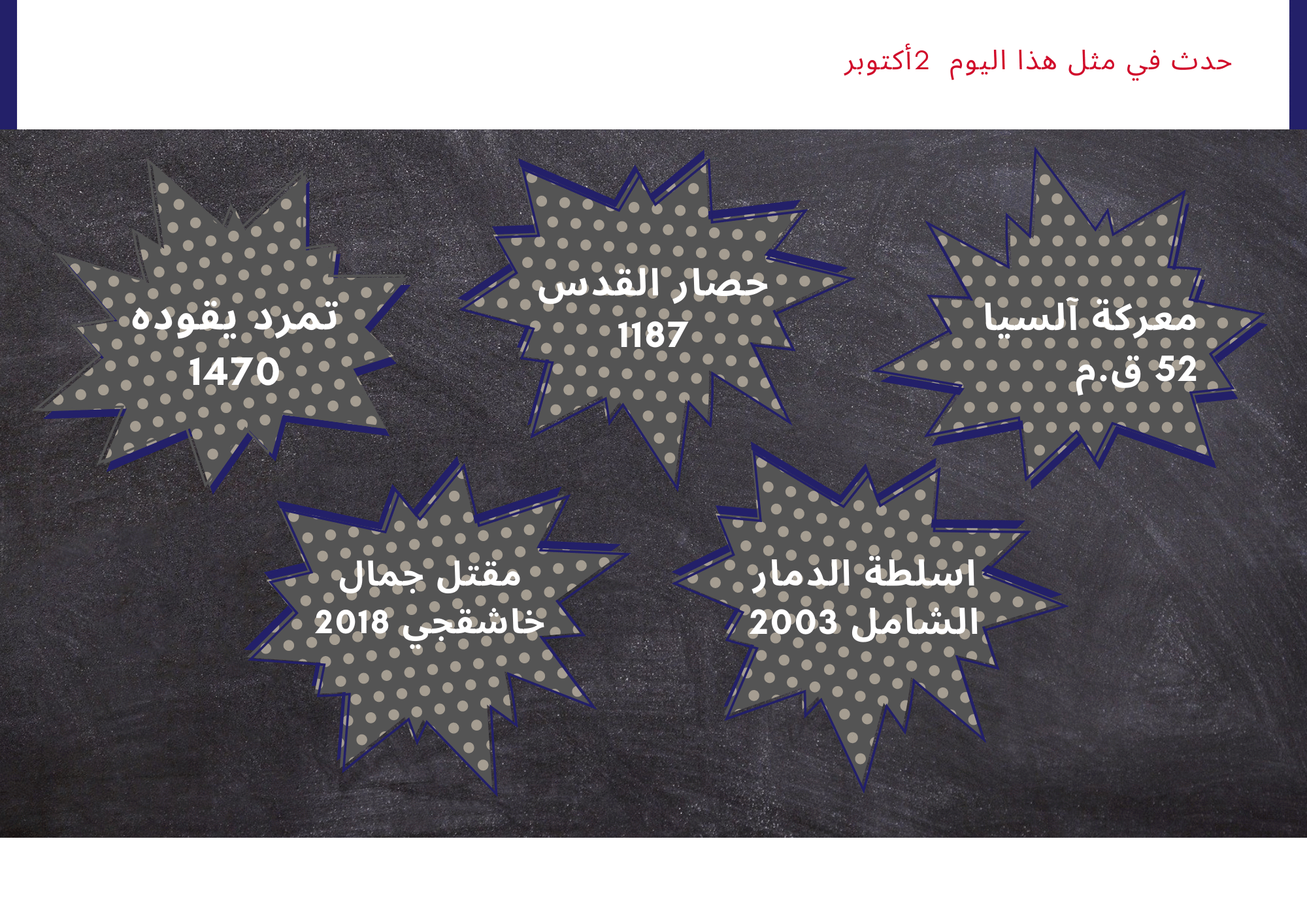 حدث في مثل هذا اليوم 2 أكتوبر