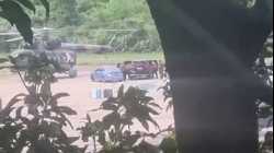 الشيخة حصينة وهي تهرب إلى الهند بطائرة هليكوبتر اليوم (5 أغسطس 2024)