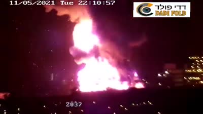 rocket hit Eilat-Ashkelon Pipeline, May 11 2021