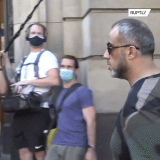 محاكمة أفراد من عائلة أبو شاكر في قضية مغني الراپ بوشيدو ، مارس 2020.